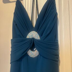 Night Way Collections Dark Teal Dress Top